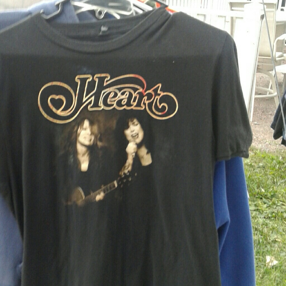 Heart 2014 tour t shirt